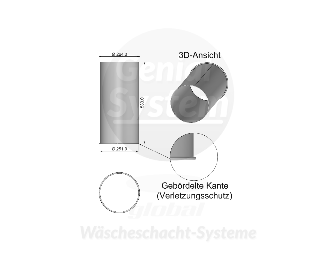 Verkleidungsrohr